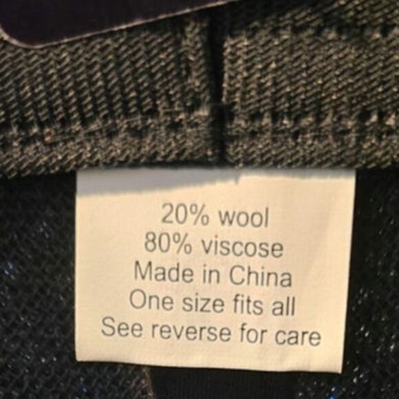 Torrid Ladies Black Fedora with Black Sequined Bow One Size Fits All NWT - Picture 7 of 8